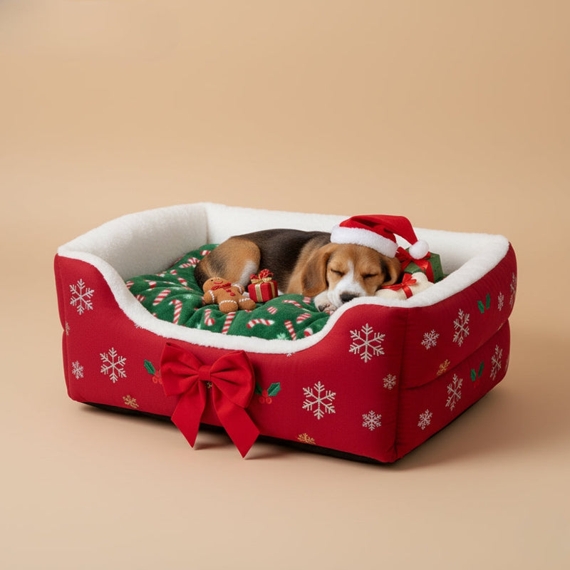 Paniers pour Chien de Noël