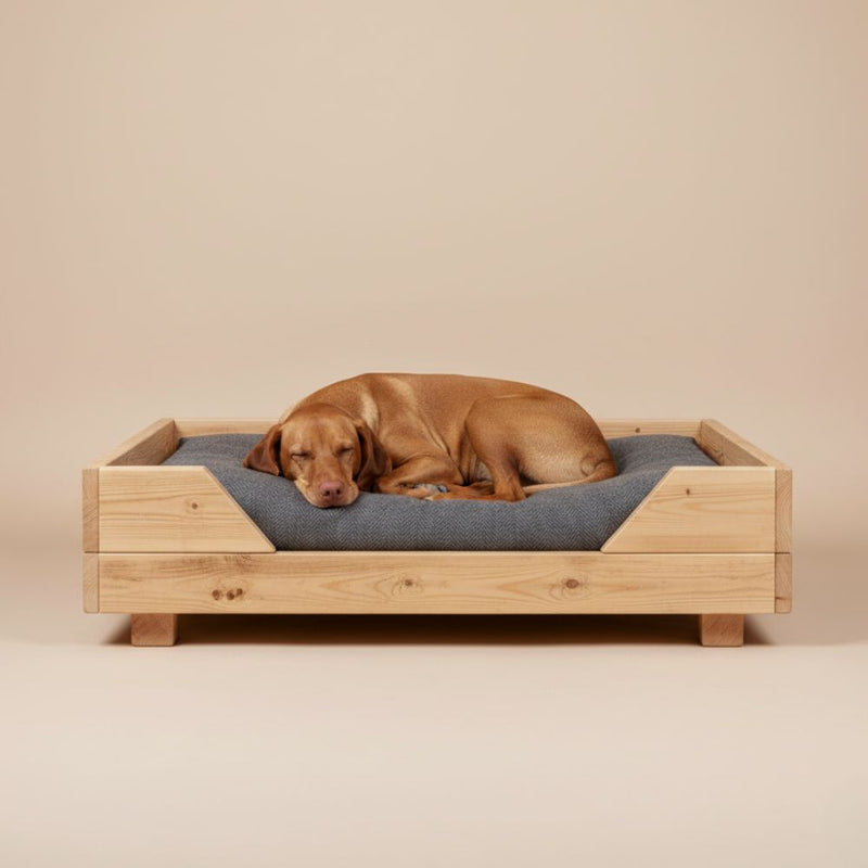 paniers pour chien en bois