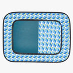 Tente pour Chien Pliable Rectangulaire Bleue