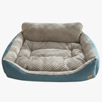 canape-lit-pour-chien-orthopedique-dessus