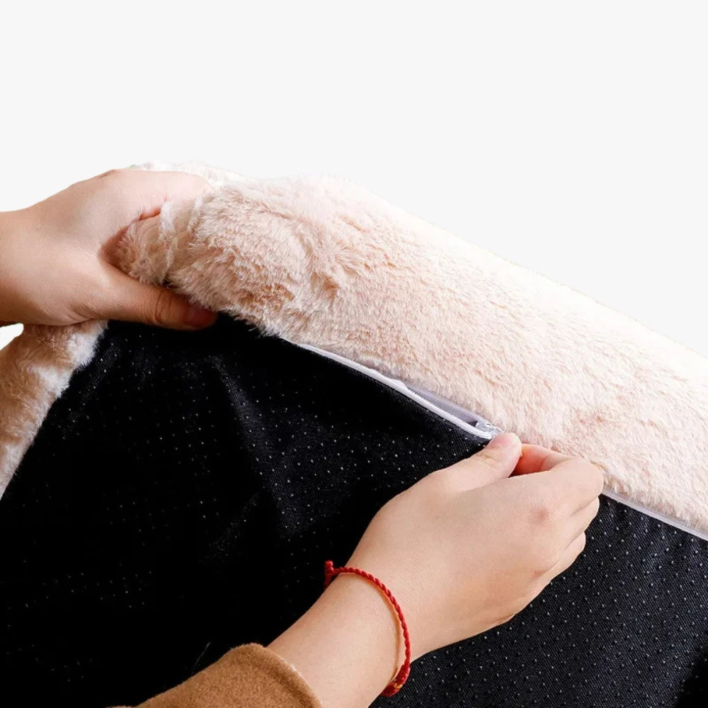 canape-pour-chien-beige-antiderapant