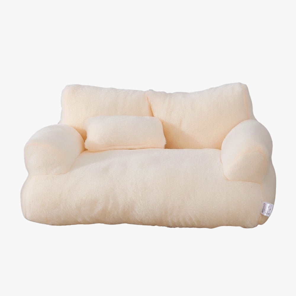 canape-pour-chien-beige-clair