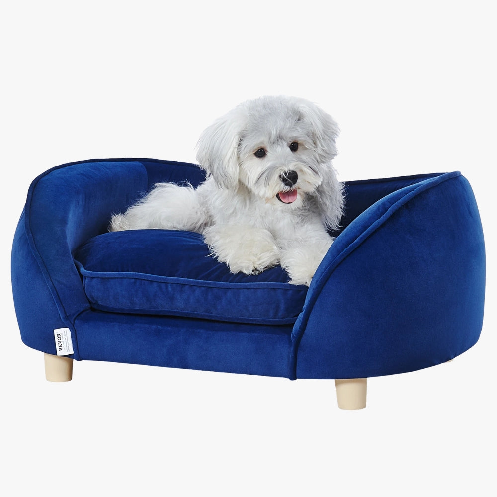 canape-pour-chien-bleu