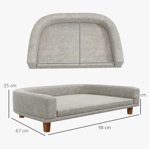 canape-pour-chien-gris-dimensions