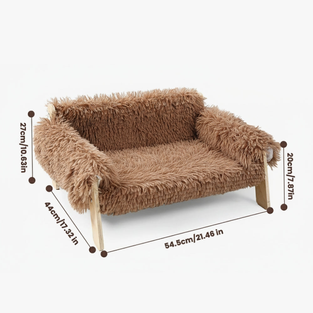 canape-pour-petit-chien-marron-fourrure-dimensions