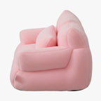 canape-pour-petit-chien-rose-cote