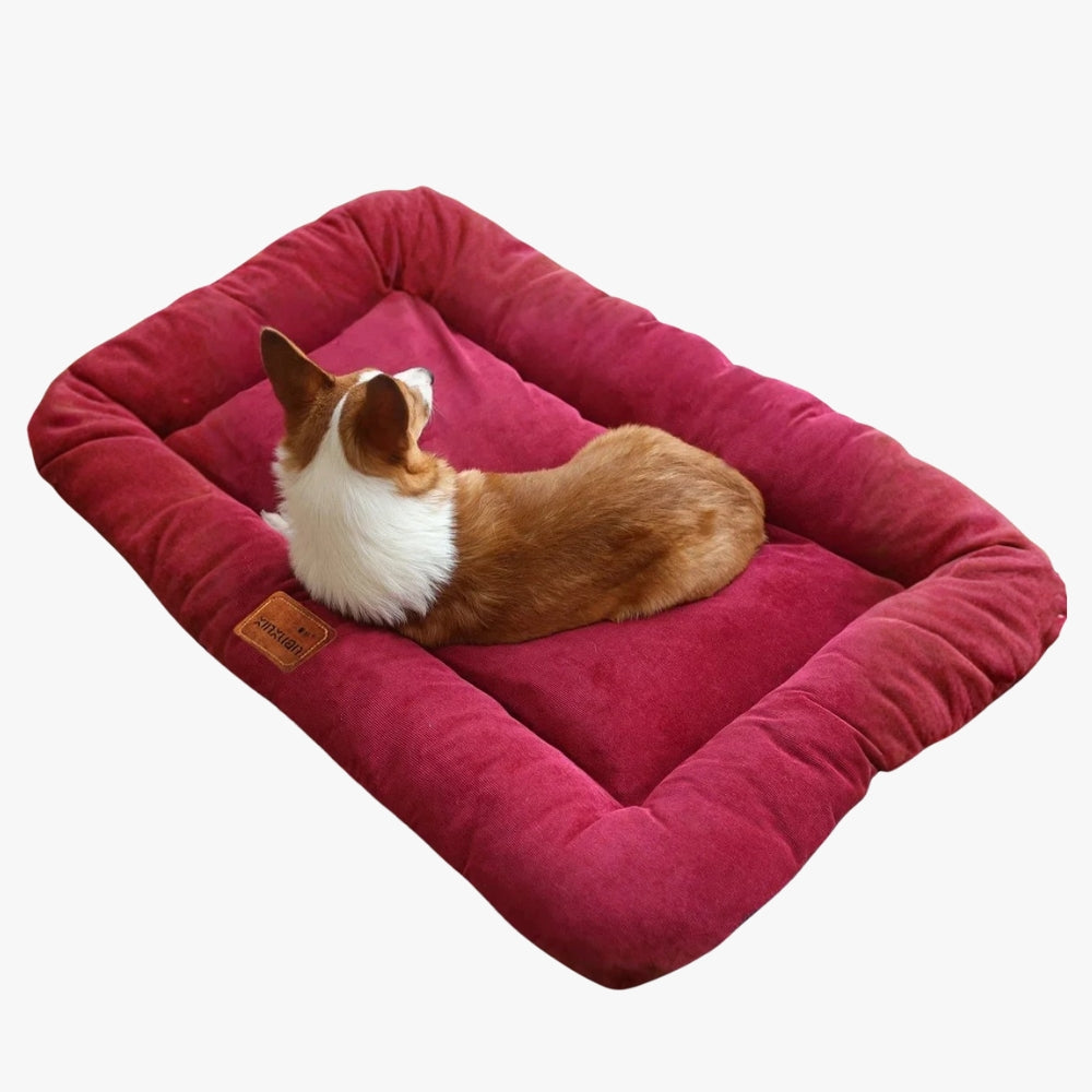 coussin-moelleux-pour-chien-dehoussable-rouge-dessus