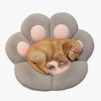 coussin-pour-chien-en-forme-de-patte-gris