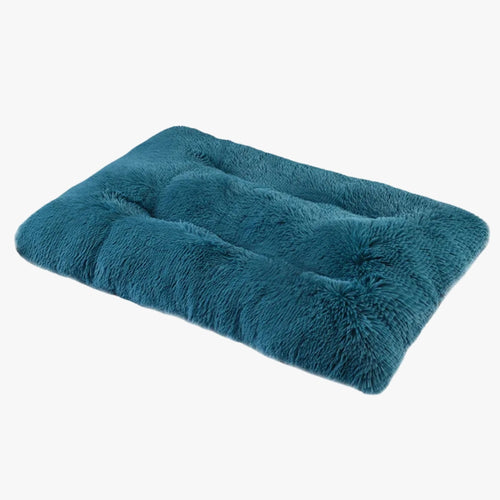 coussin-pour-chien-rectangulaire-bleu-fourrure-vide