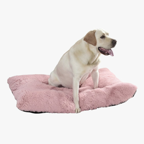coussin-pour-chien-rectangulaire-rose-moelleux