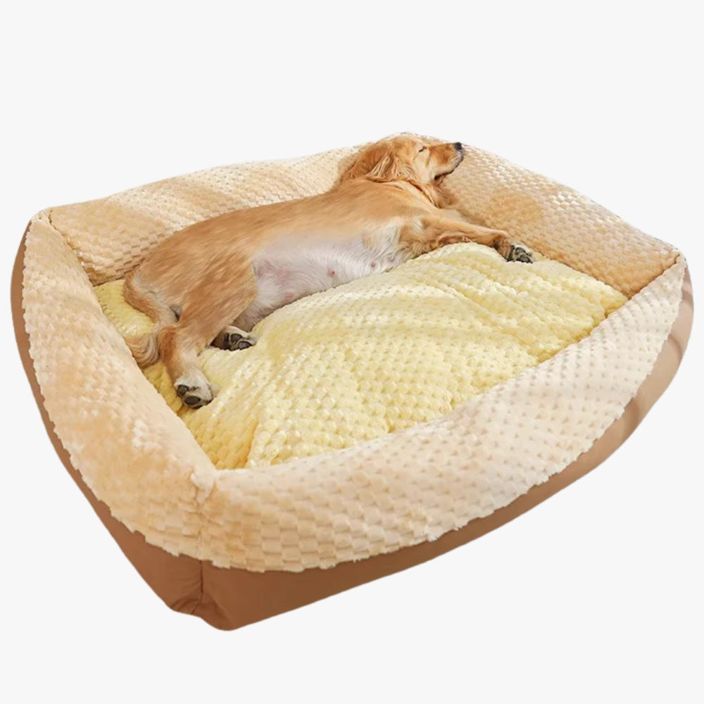 grand-panier-pour-chien-marron-dort