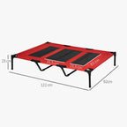 lit-de-camp-pour-chien-rouge-dimensions