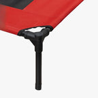 lit-de-camp-pour-chien-rouge-pied