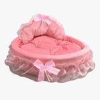 lit-de-princesse-pour-chien-rose