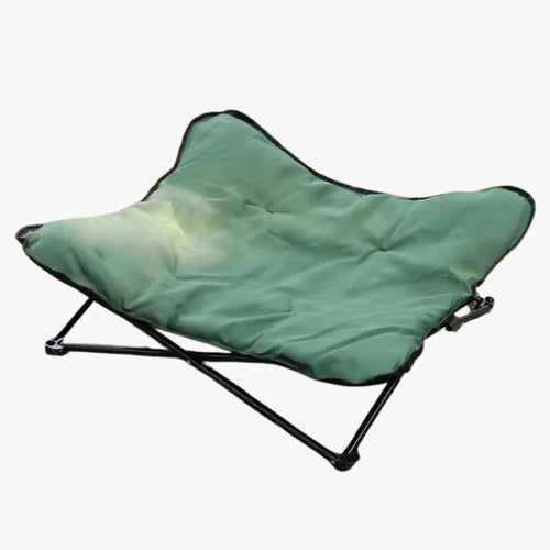 lit-pour-chien-pliable-vert-dessus