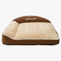 matelas-pour-chien-marron-vide-face
