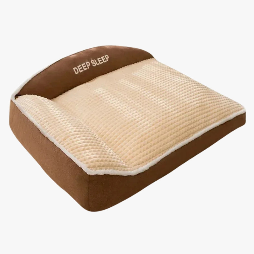 matelas-pour-chien-marron-vide