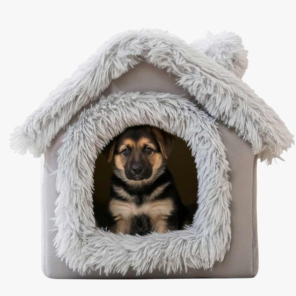 niche-en-fourrure-pour-chien-grise-l