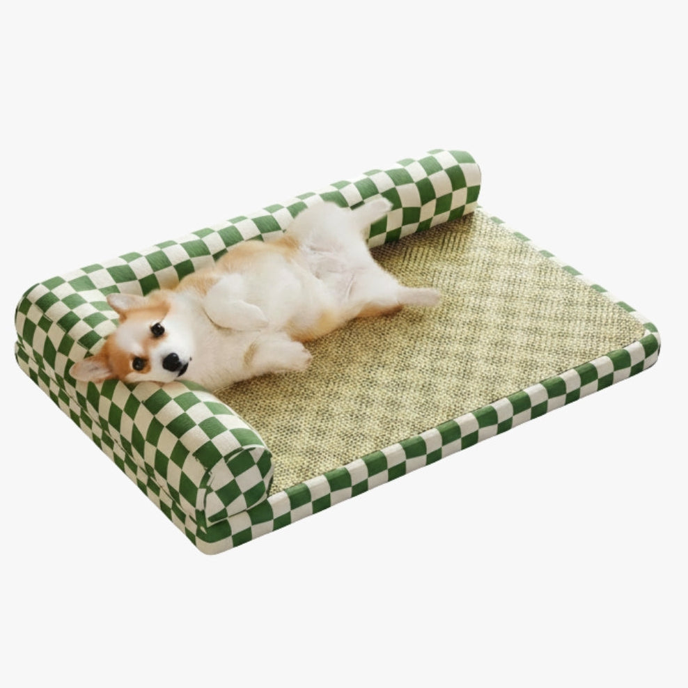 panier-angle-pour-chien-carreaux-angle