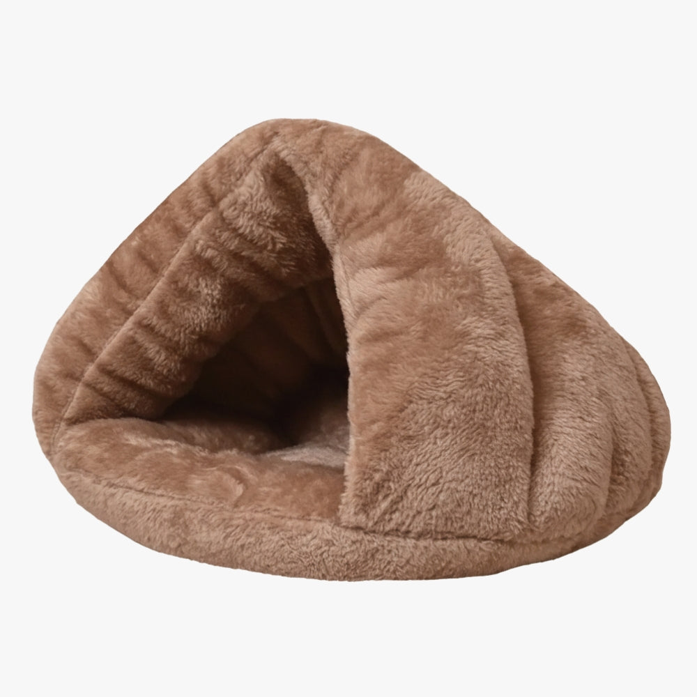 panier-chausson-pour-chien-marron-vide