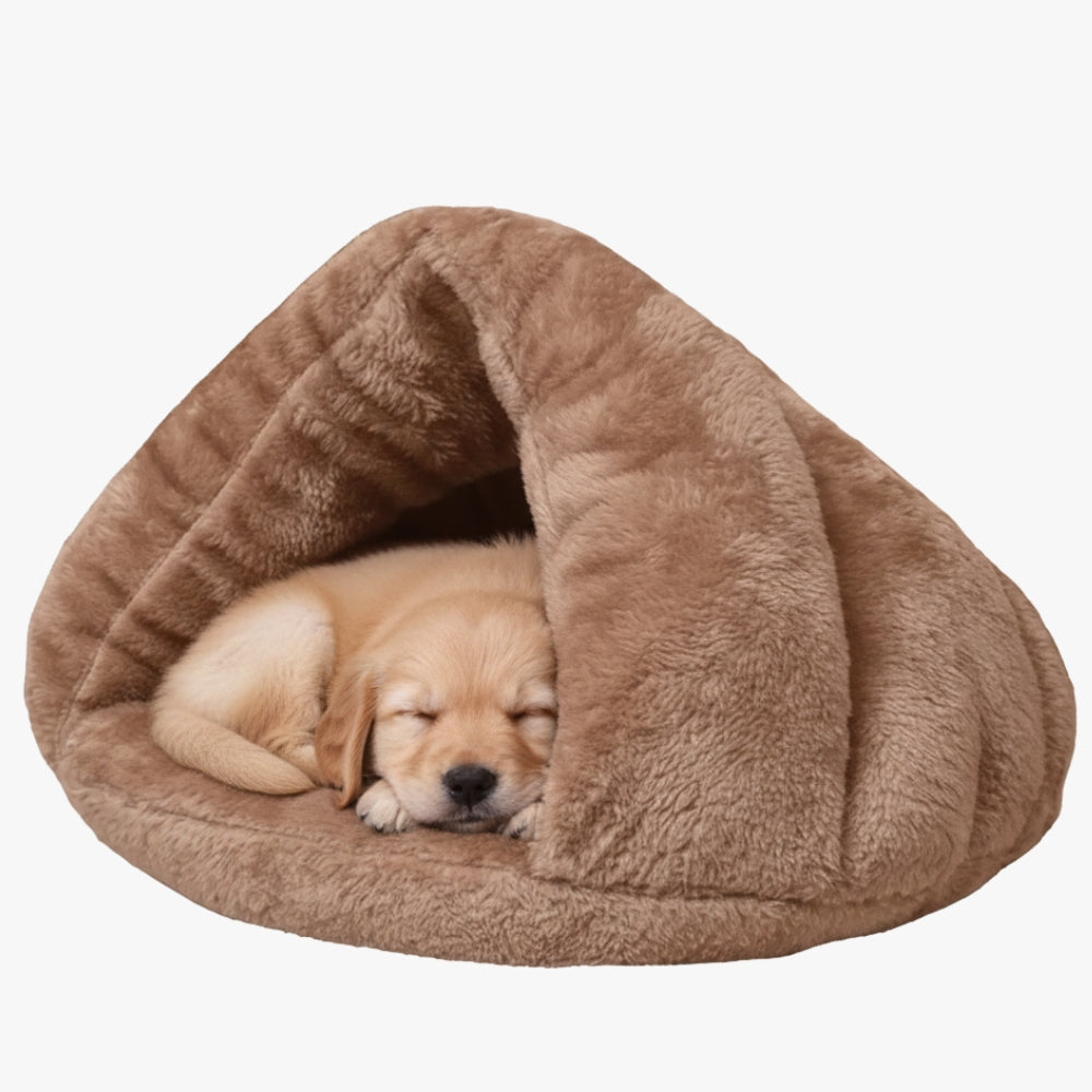 panier-chausson-pour-chien-marron