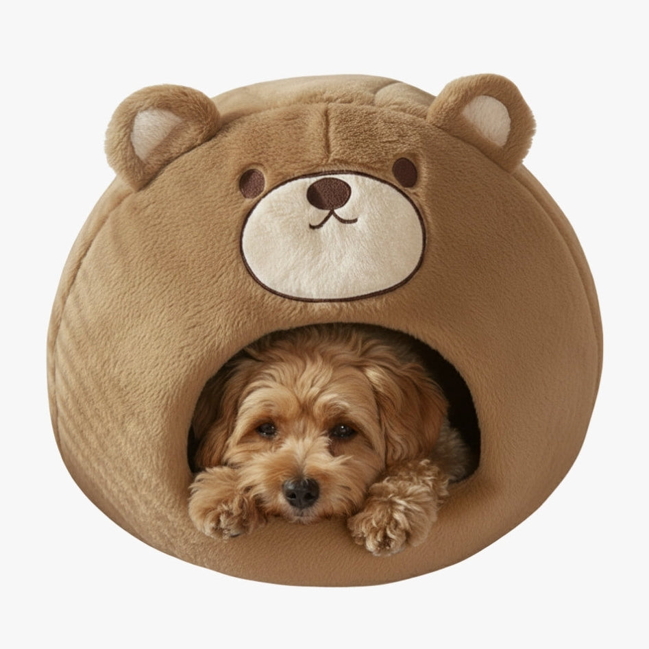 panier-chien-igloo-ours