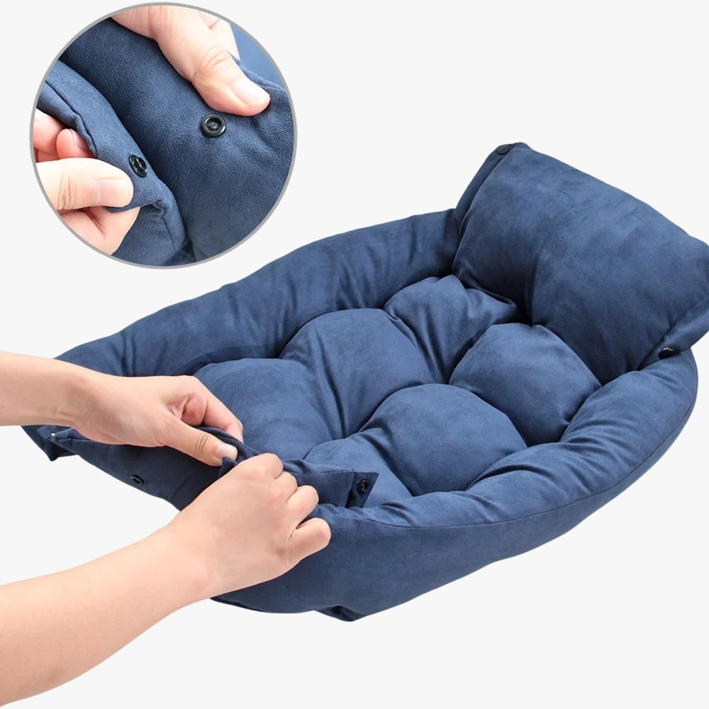 panier-coussin-pour-chien-bleu-boutons