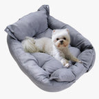 panier-coussin-pour-chien-gris