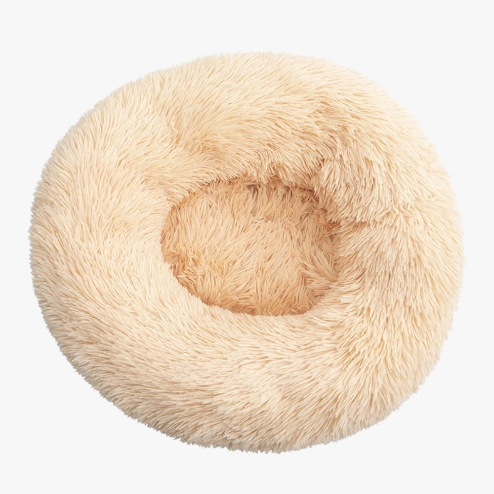 panier-donut-pour-chien-beige-dessus