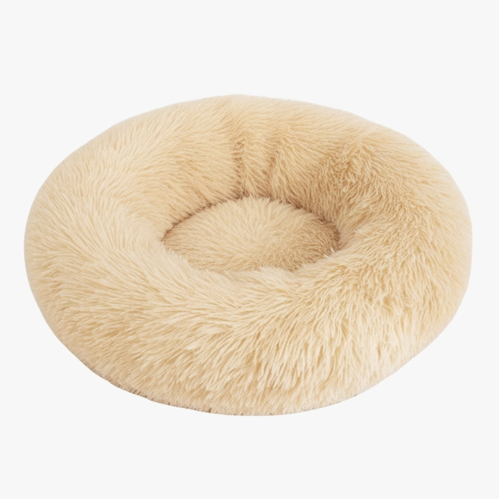 panier-donut-pour-chien-beige-vide