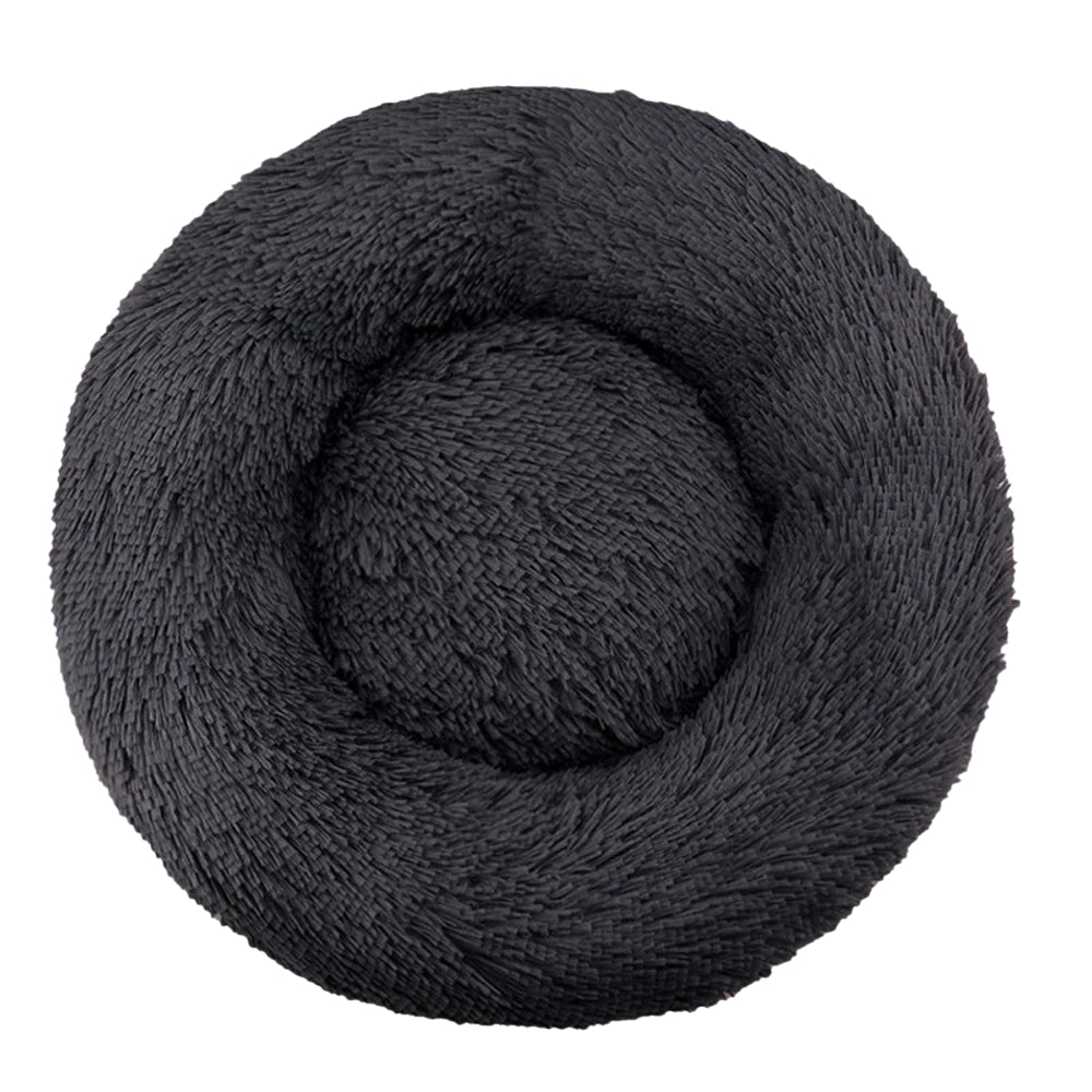 panier-donut-pour-chien-gris-fonce-dessus