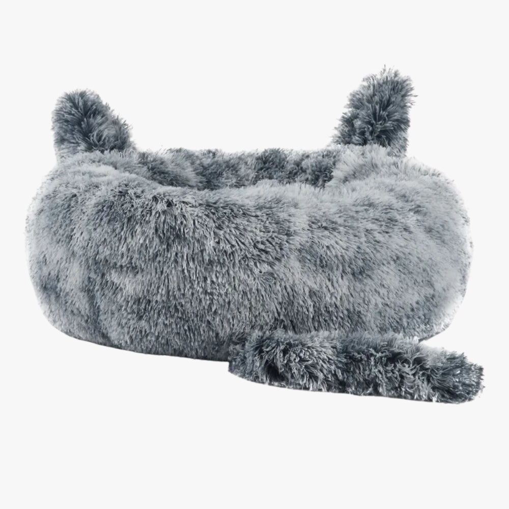 panier-donut-pour-chien-original-gris