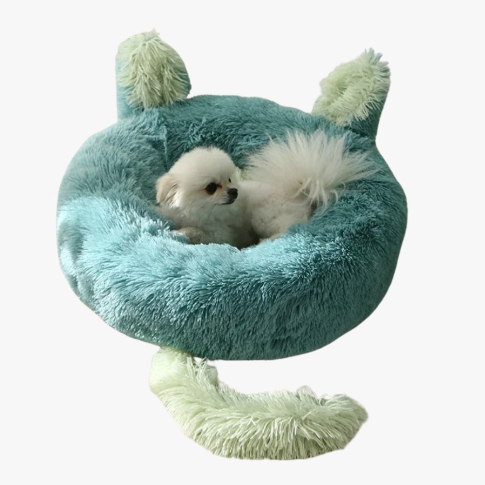 panier-donut-pour-chien-original-vert-marin-2