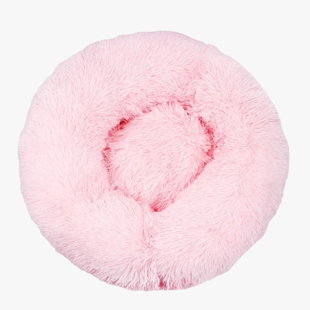 panier-donut-pour-chien-rose-clair