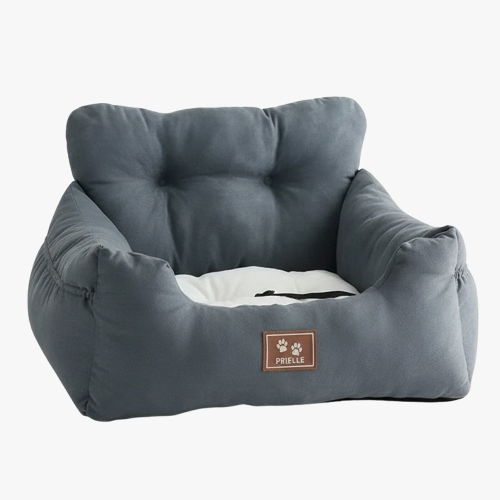 panier-fauteuil-pour-chien-gris-face