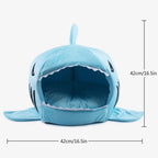 panier-igloo-pour-chien-requin-dimensions