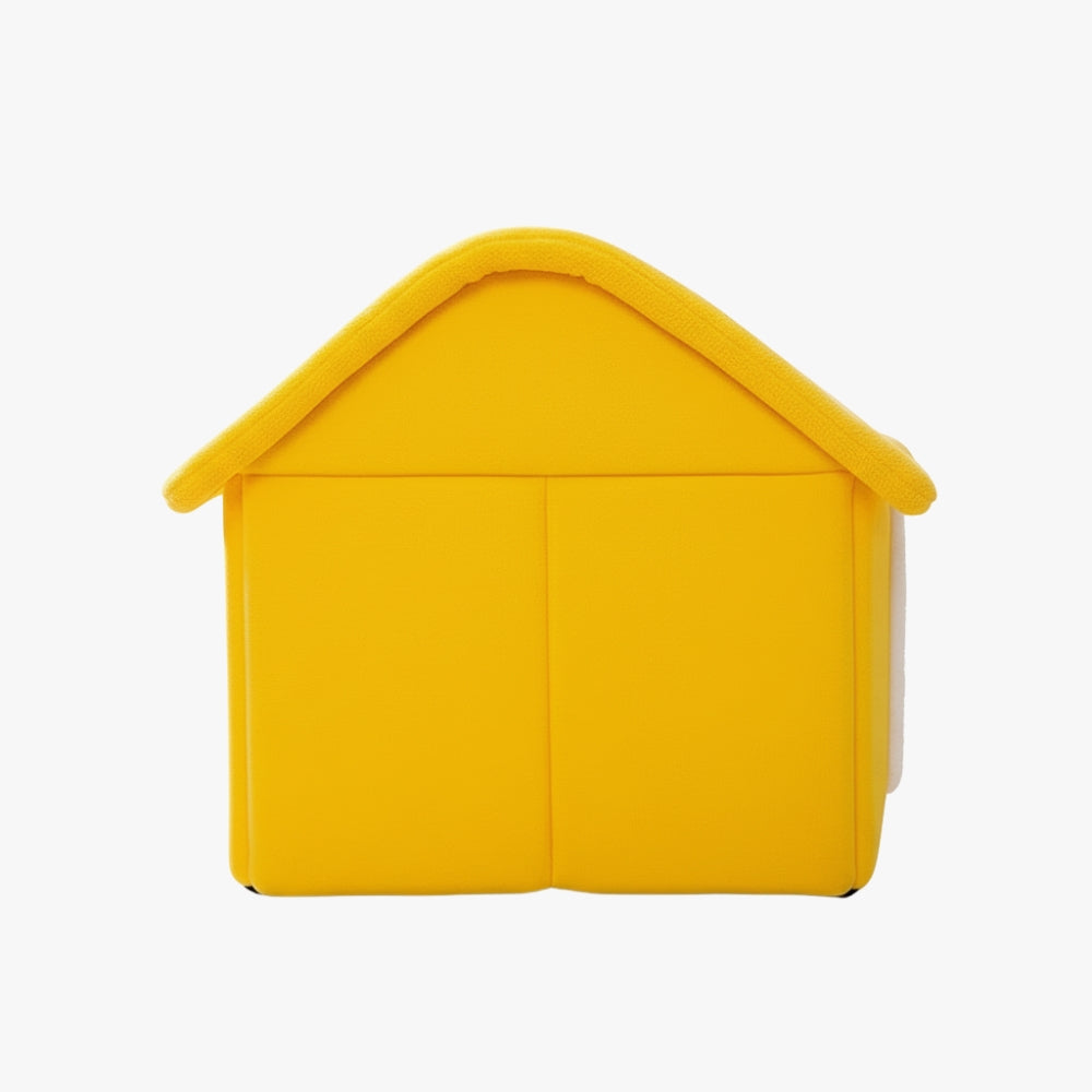 panier-niche-pour-chien-jaune-dos