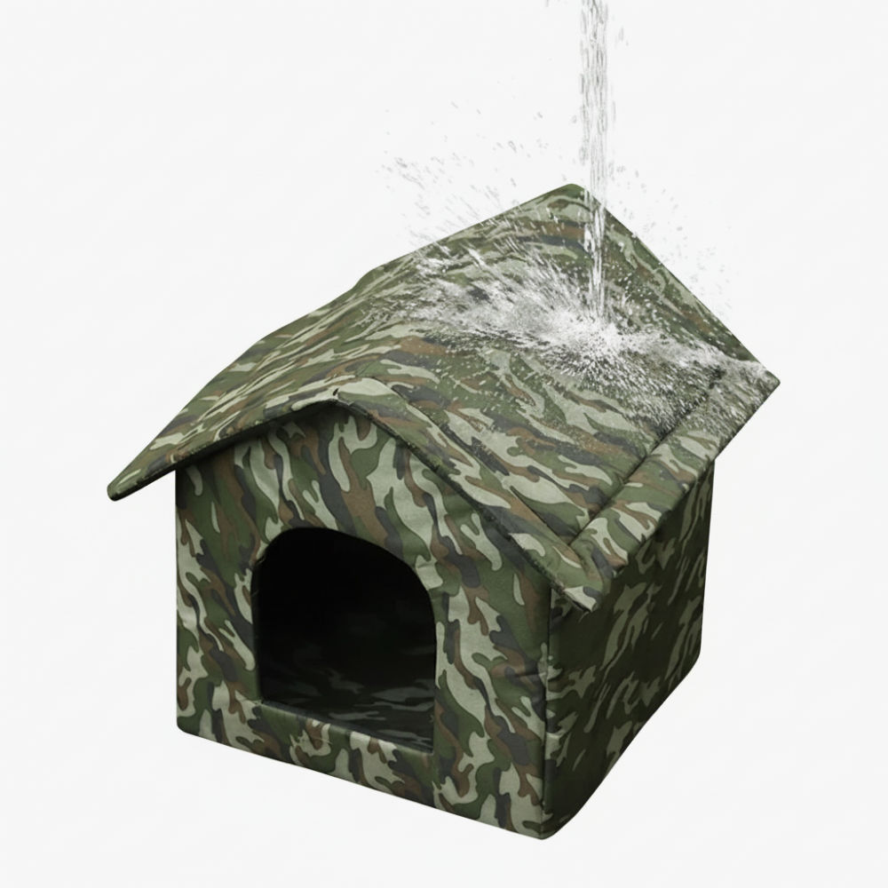 panier-niche-pour-petit-chien-impermeable-camouflage-eau