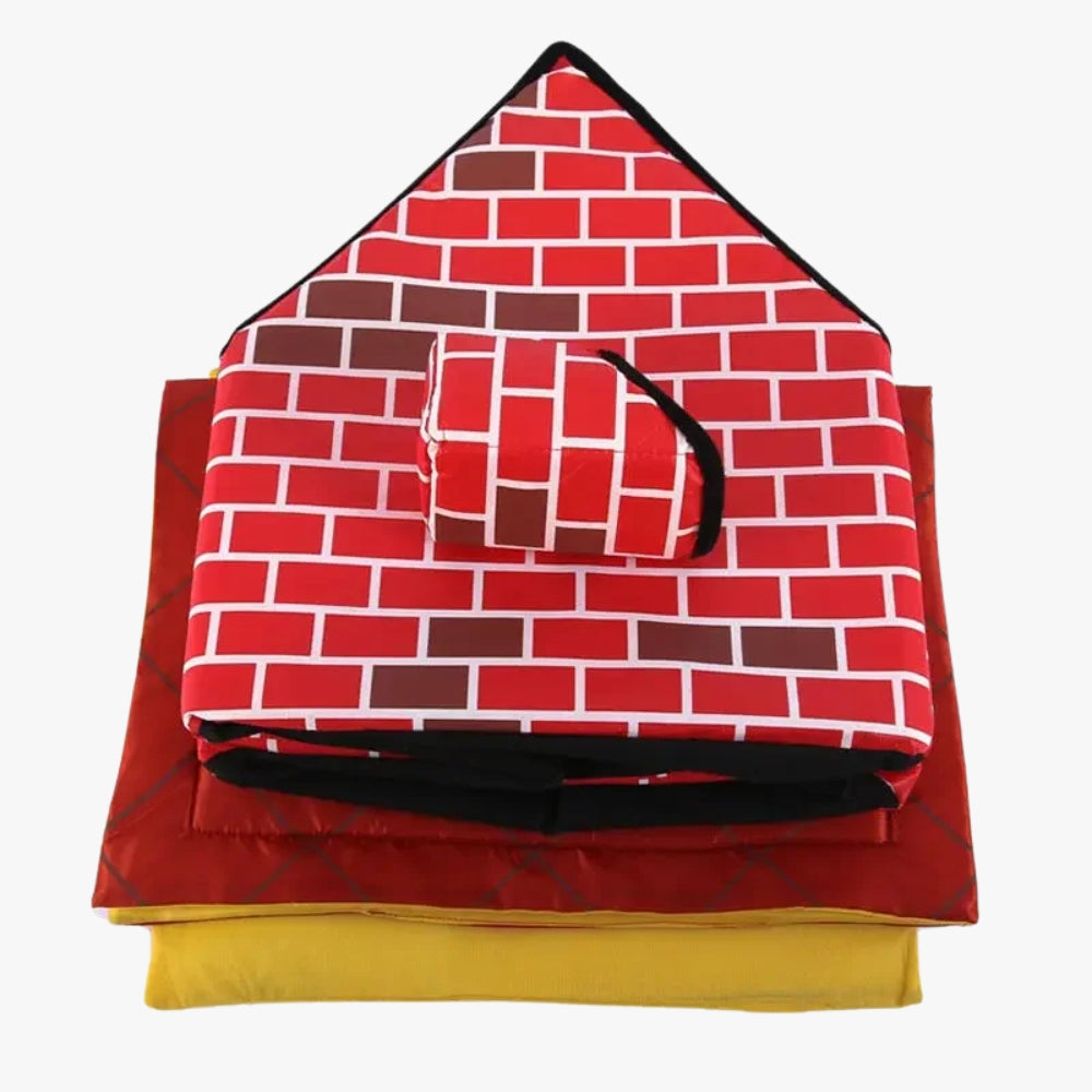 panier-niche-pour-petit-chien-motif-briques-deplie