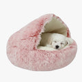 panier-pour-chien-chausson-a-fourrure-rose