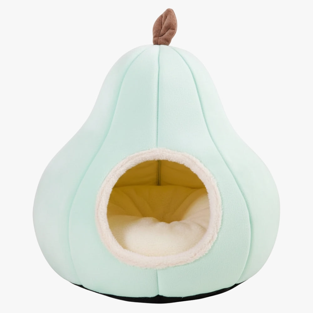 panier-pour-chien-couvert-en-forme-de-poire-face