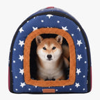 panier-pour-chien-couvert-etoile-avant