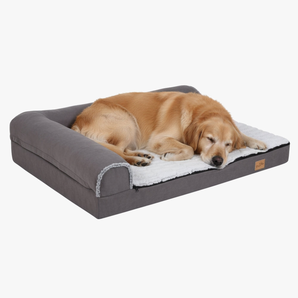 panier-pour-chien-dangle-orthopedique-gris-angle