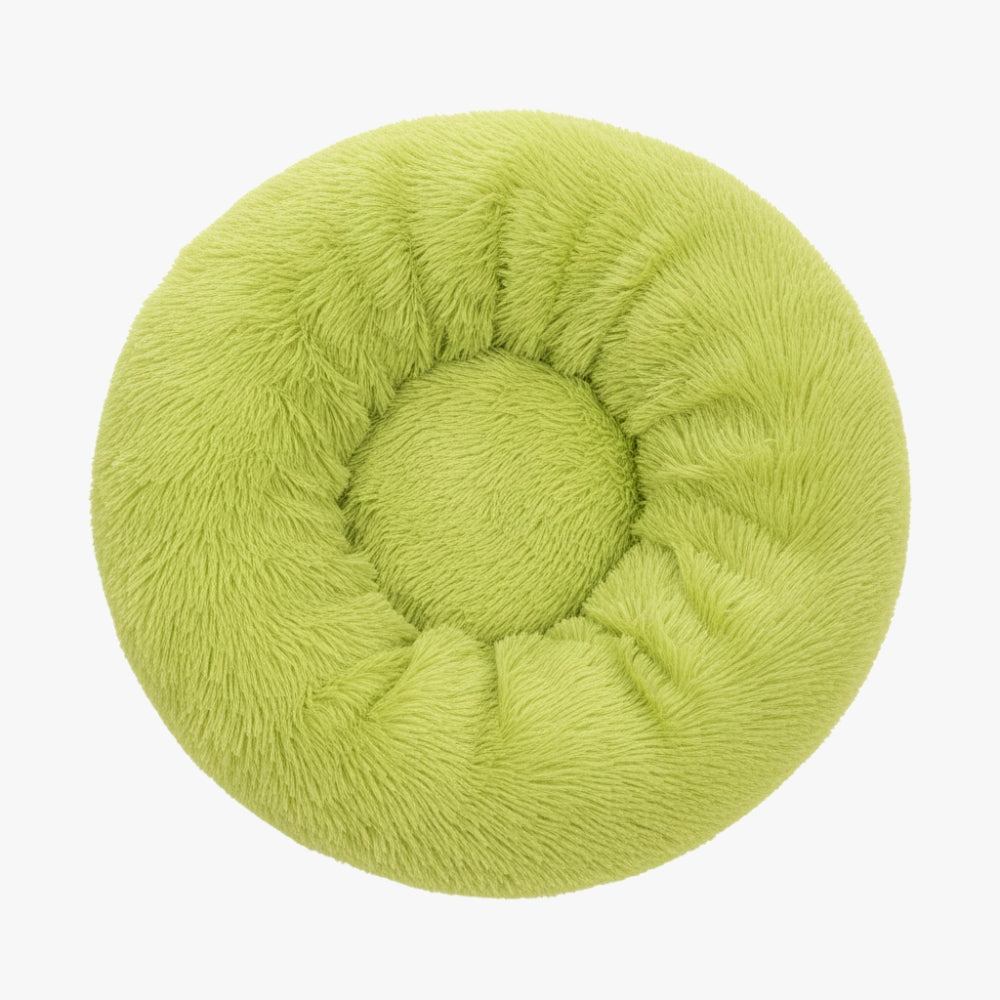 panier-pour-chien-donut-vert-dessus