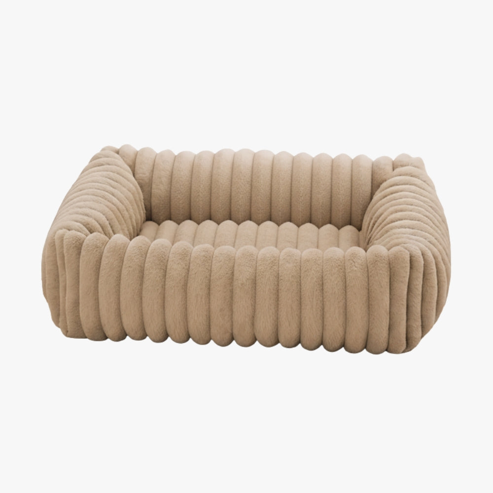 panier-pour-chien-en-velours-cotele-beige-vide