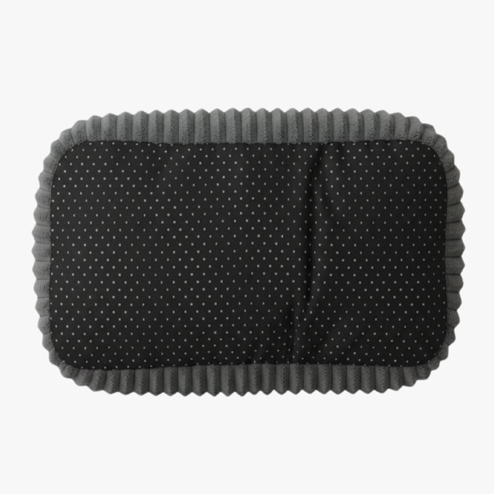 panier-pour-chien-en-velours-gris-antiderapant