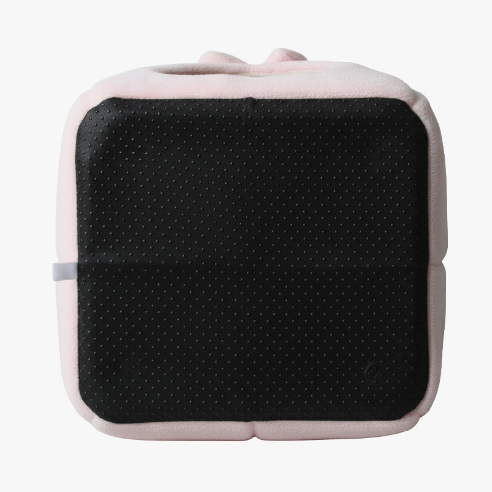 panier-pour-chien-igloo-rose-dessous