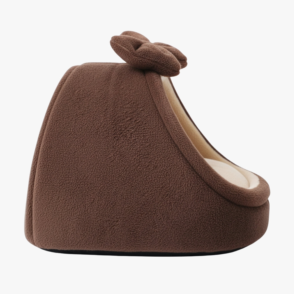panier-pour-chien-marron-semi-ferme-cote