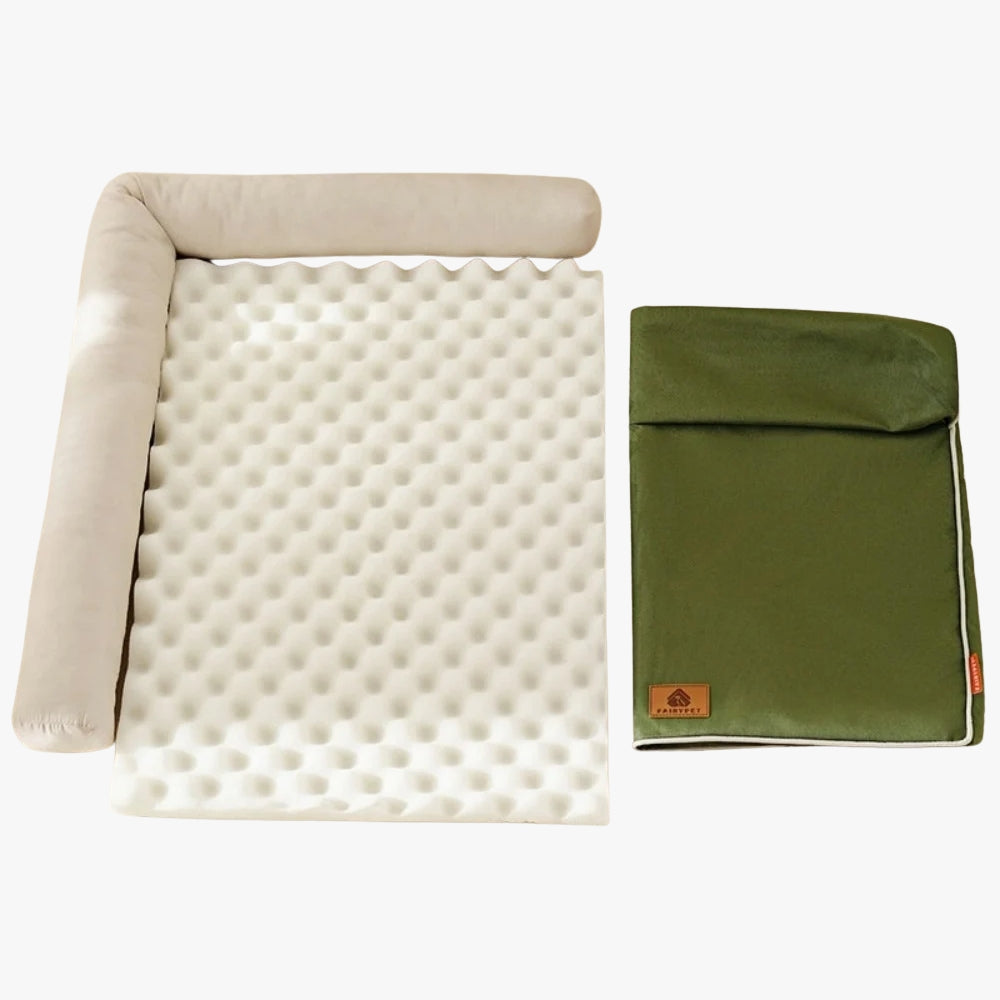 panier-pour-chien-orthopedique-resistant-vert-mousse