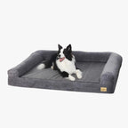 panier-pour-chien-orthopedique-xxl-gris-comfortable